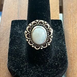 Moonstone Genuine Gemstone Ring